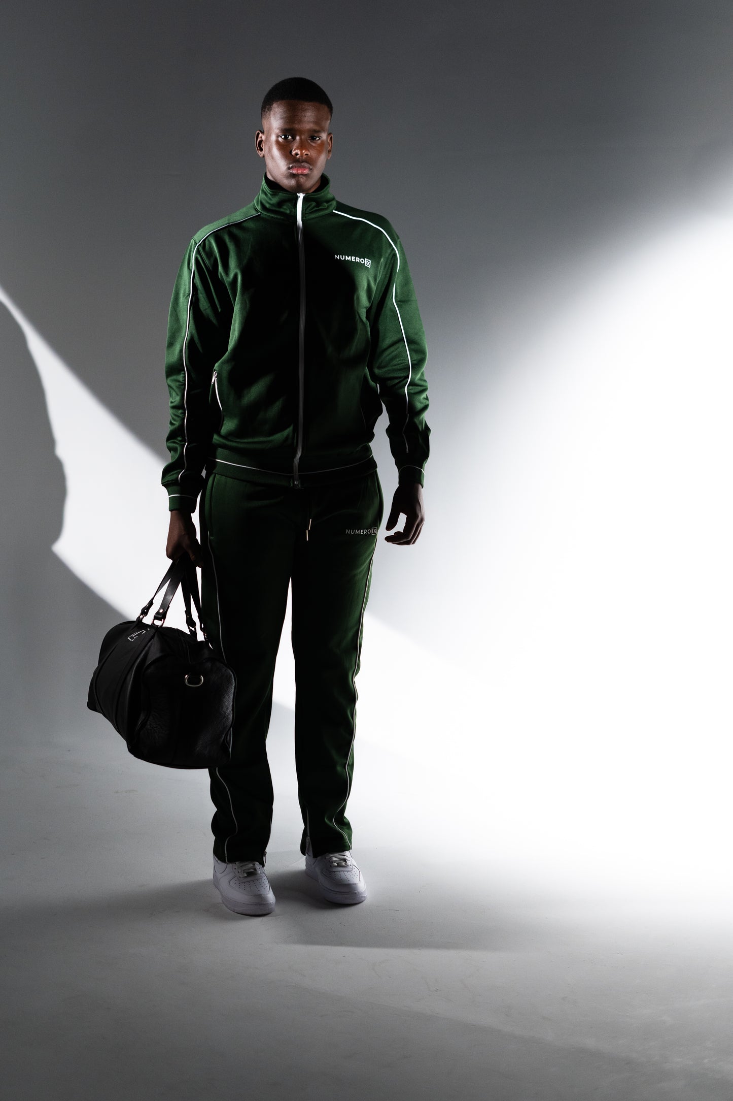 Monaco green track jacket