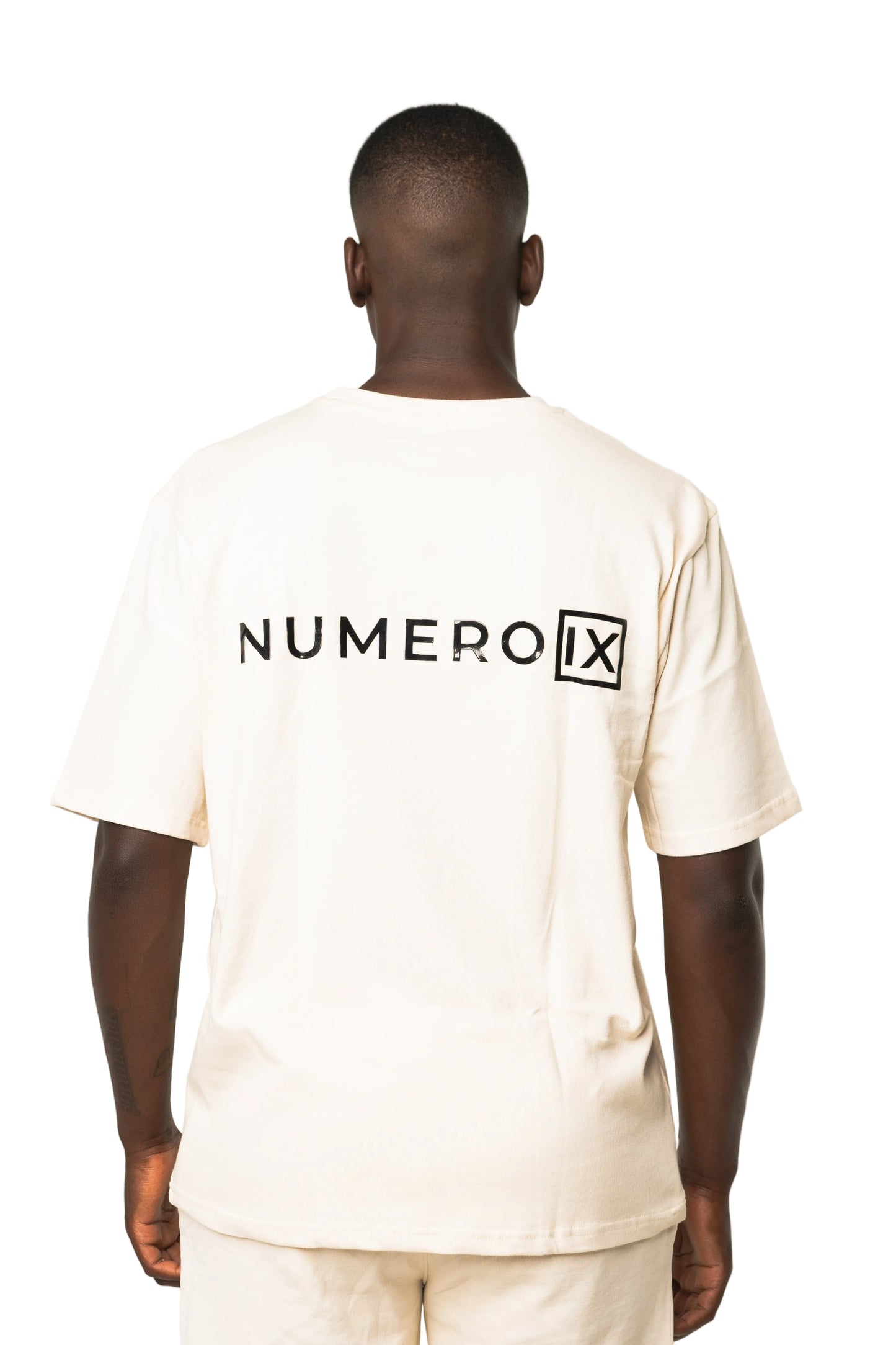 IX oversized cream tee
