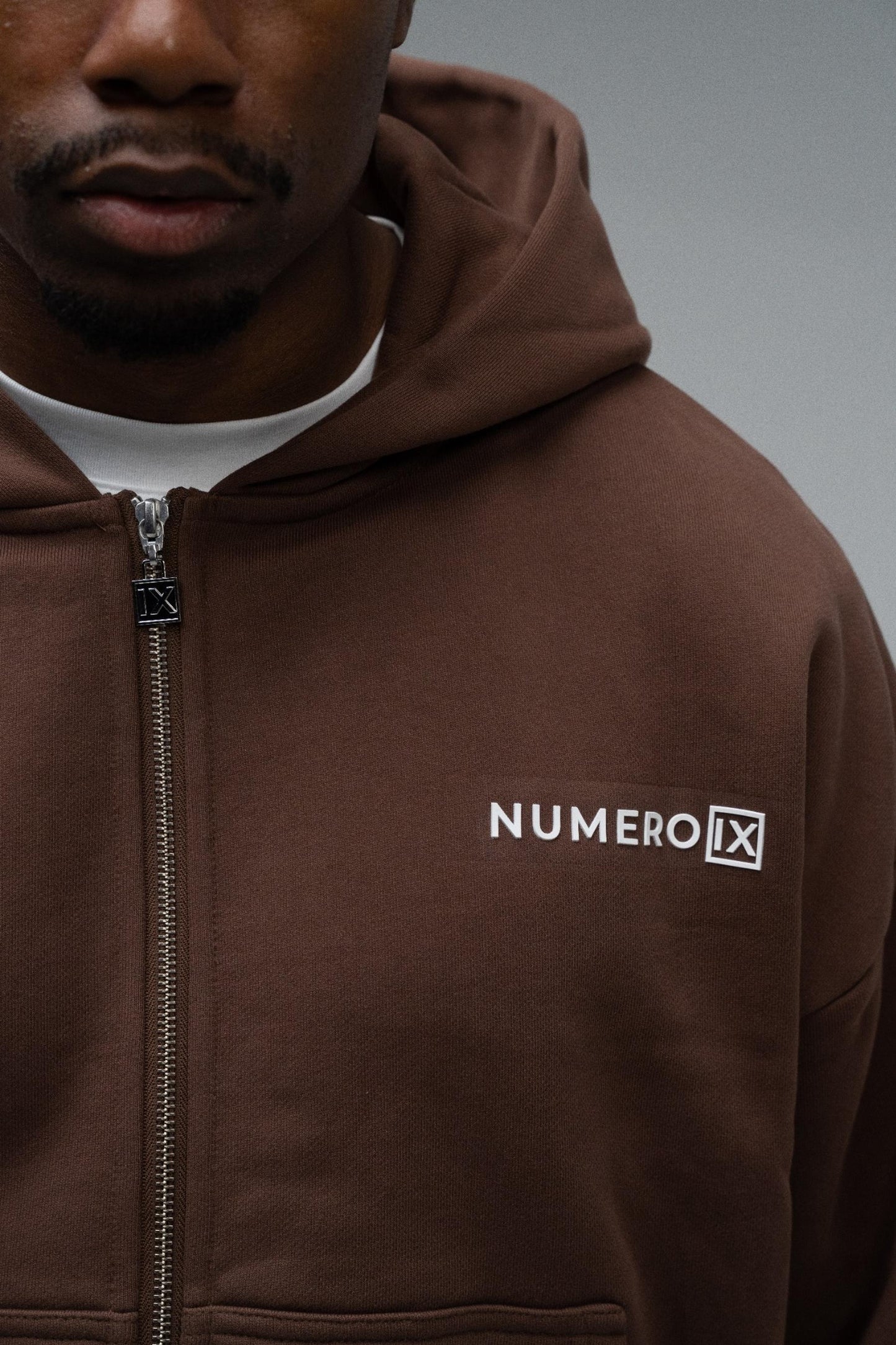 Terra Brown IX Zip Hoodie