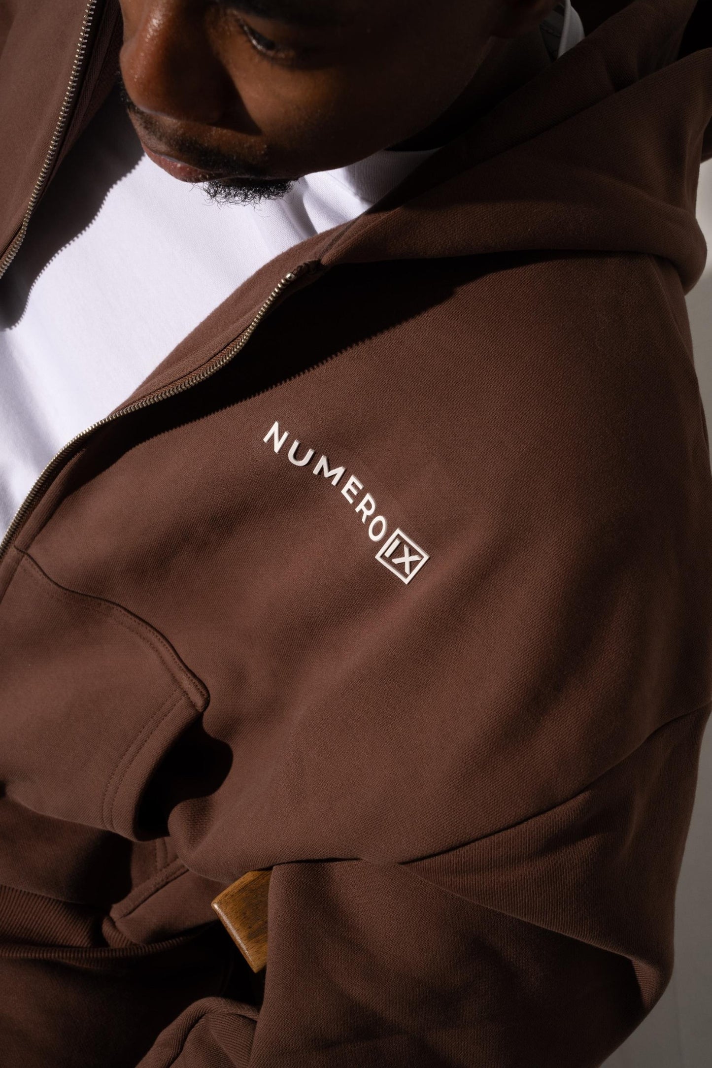 Terra Brown IX Zip Hoodie